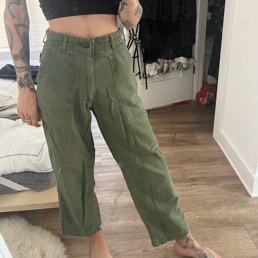 Vintage army pants XS